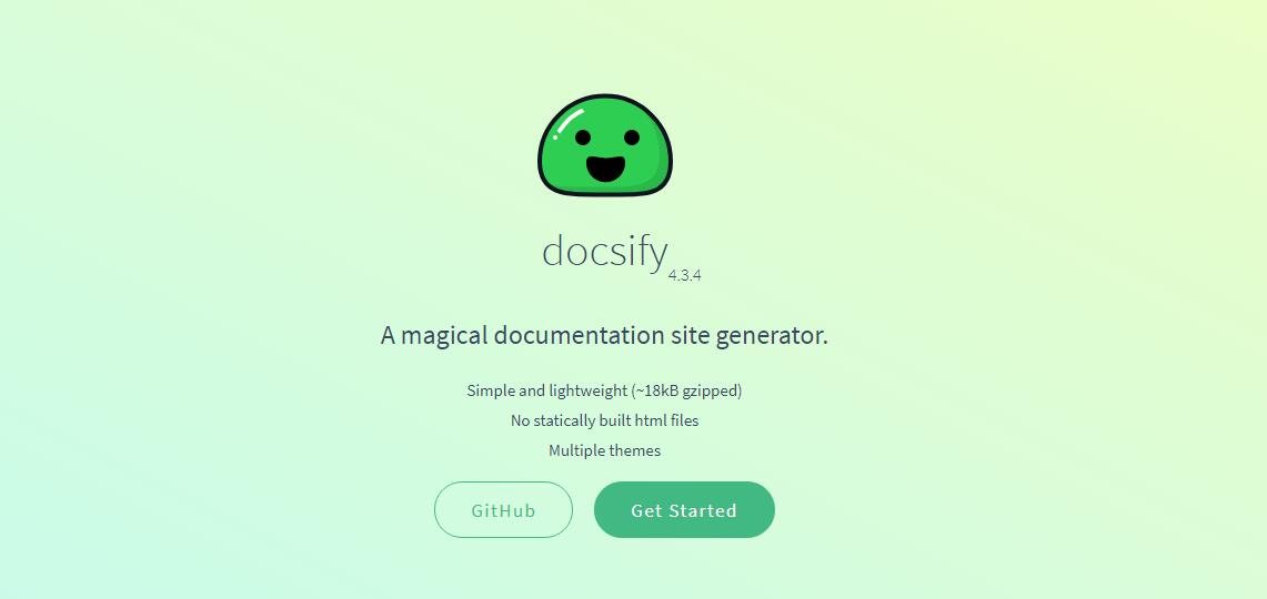 Docsify - 无需构建、轻量级的文档生成工具