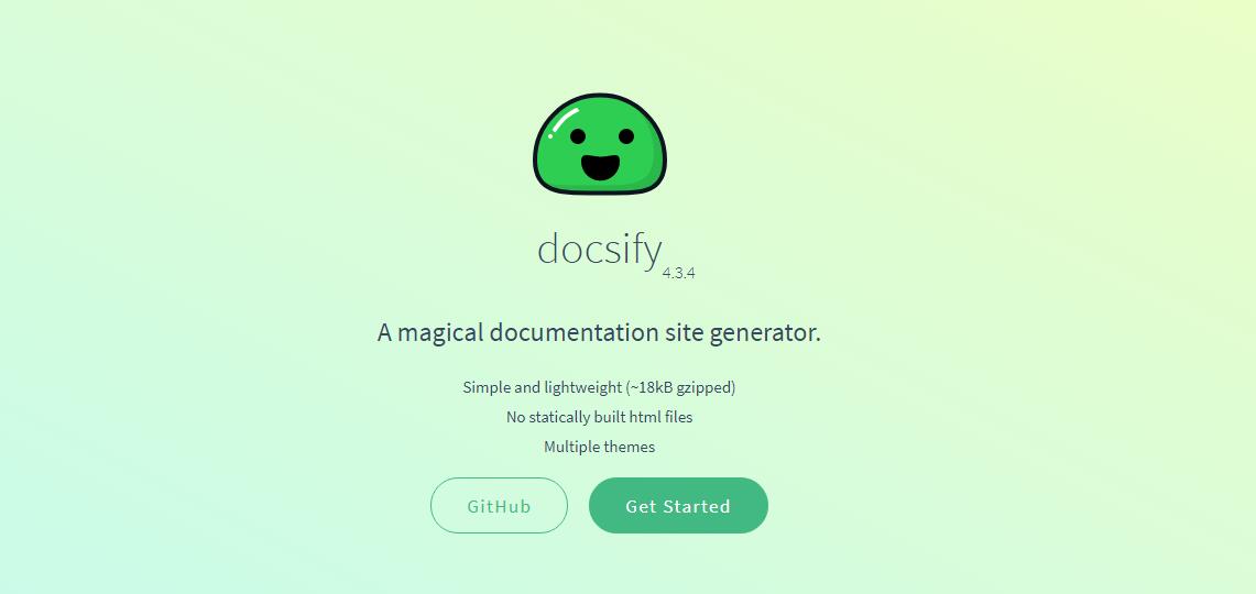 Docsify - 无需构建、轻量级的文档生成工具