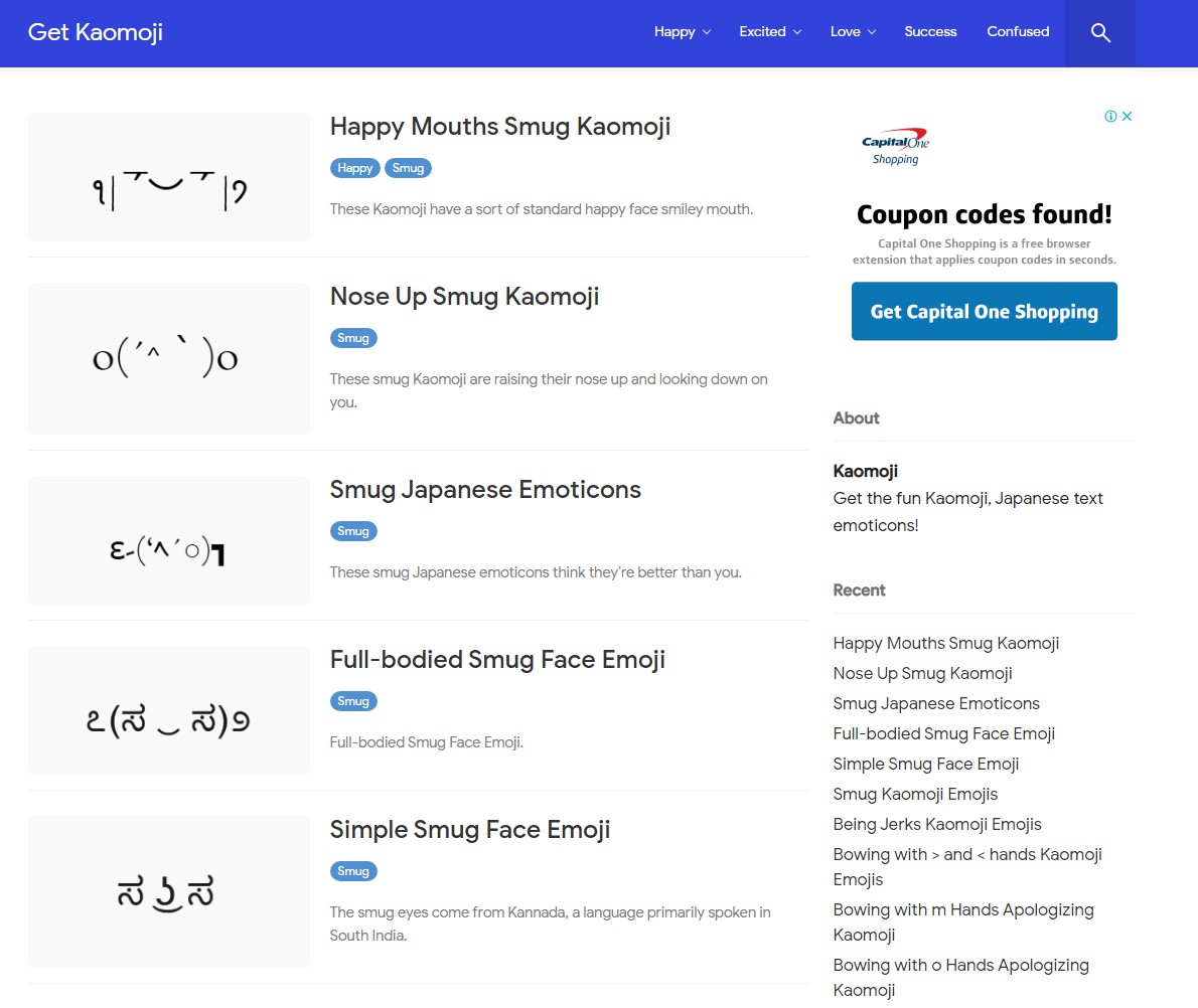 颜文字、表情符号任你选